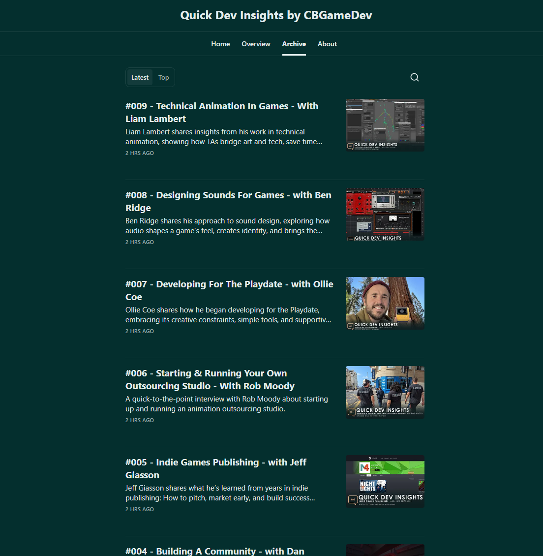 Quick Dev Insights has a new home!