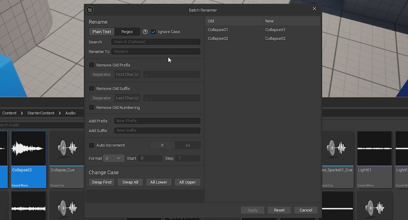 QUICK DEV TIP #111 UE5 - Bulk Rename Assets