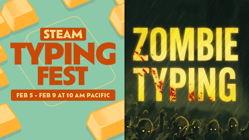 Zombie Typing is Part of Steam Typing Fest!