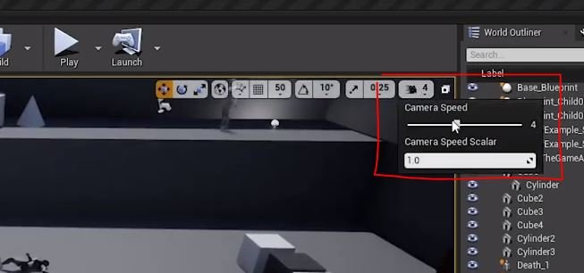 QUICK DEV TIP #58 UE4 / UE5 - QUICK ADJUST CAMERA SPEED — CBgameDev