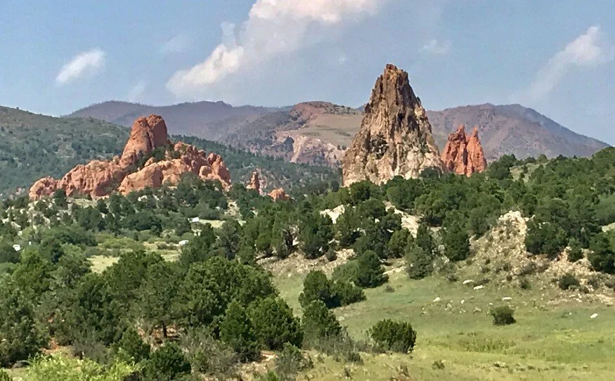 Garden of the Gods, Colorado Springs. Image by author.