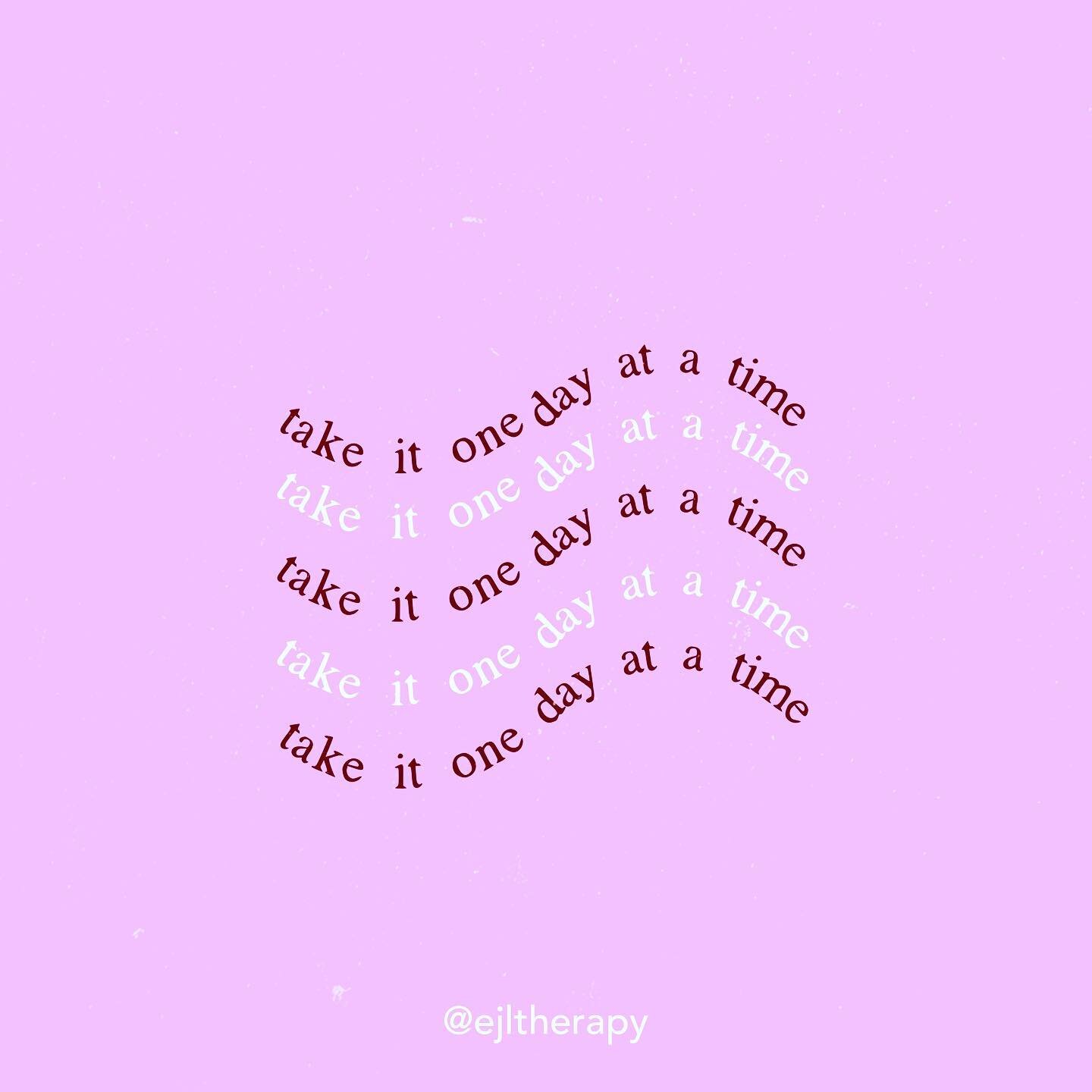 one day at a time. ✨💛⁣
⁣
🌟If you&rsquo;re supporting someone struggling with substance use, take it one day at a time. ⁣
🌟If you&rsquo;re trying to get to the other side of this pandemic, take it one day at a time.⁣
🌟If you&rsquo;re participating