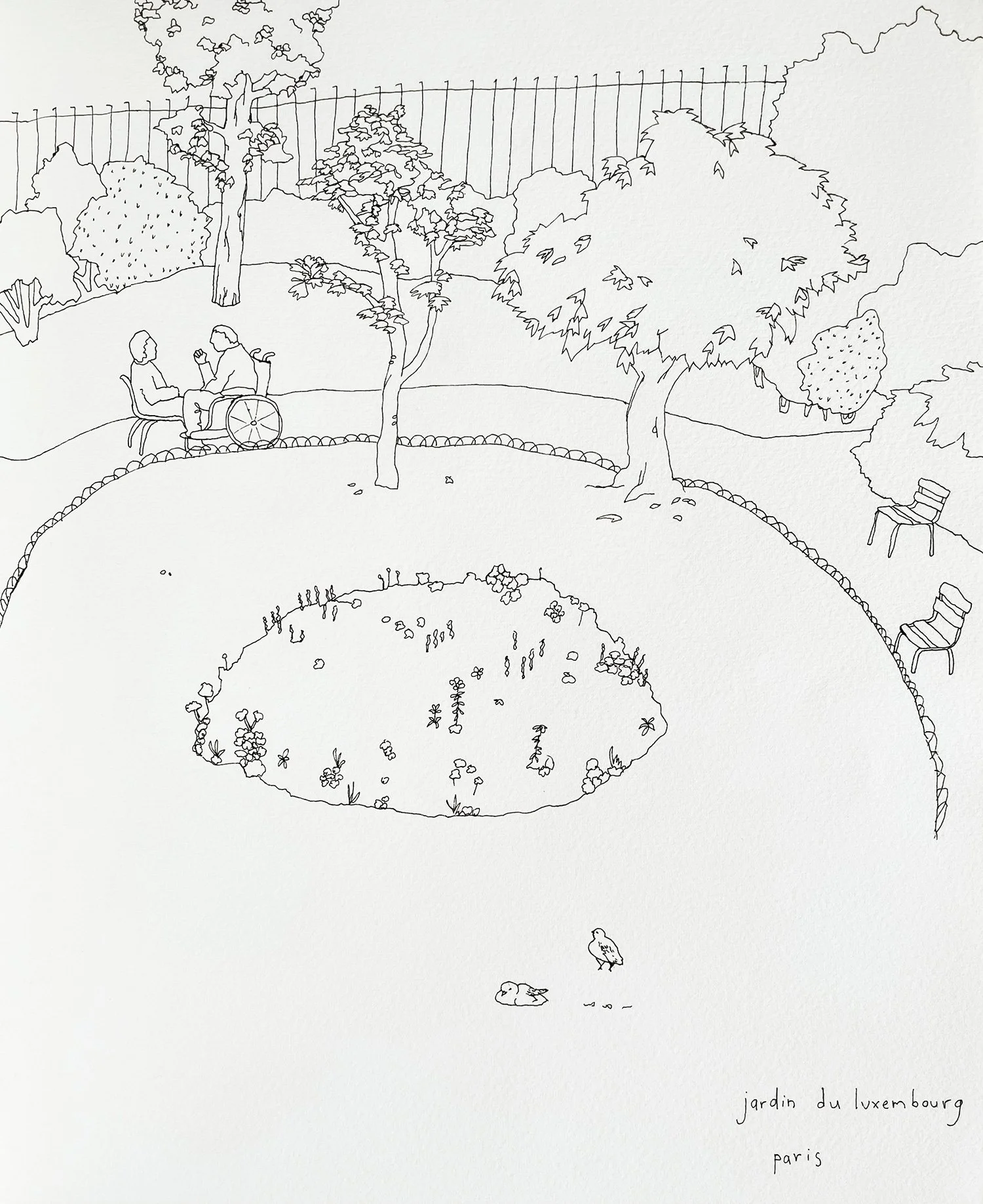 Jardin Du Luxembourg STUDIO BETONY