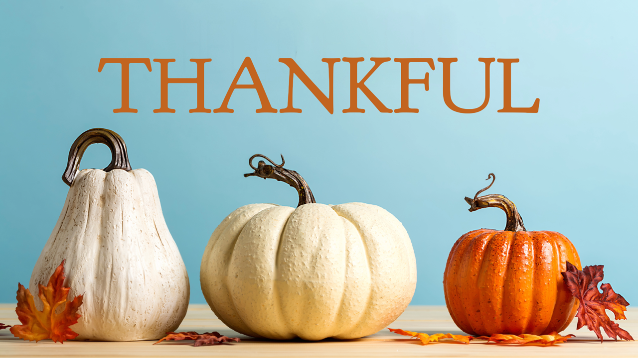 Thankful for God - Pastor Tom Loghry
