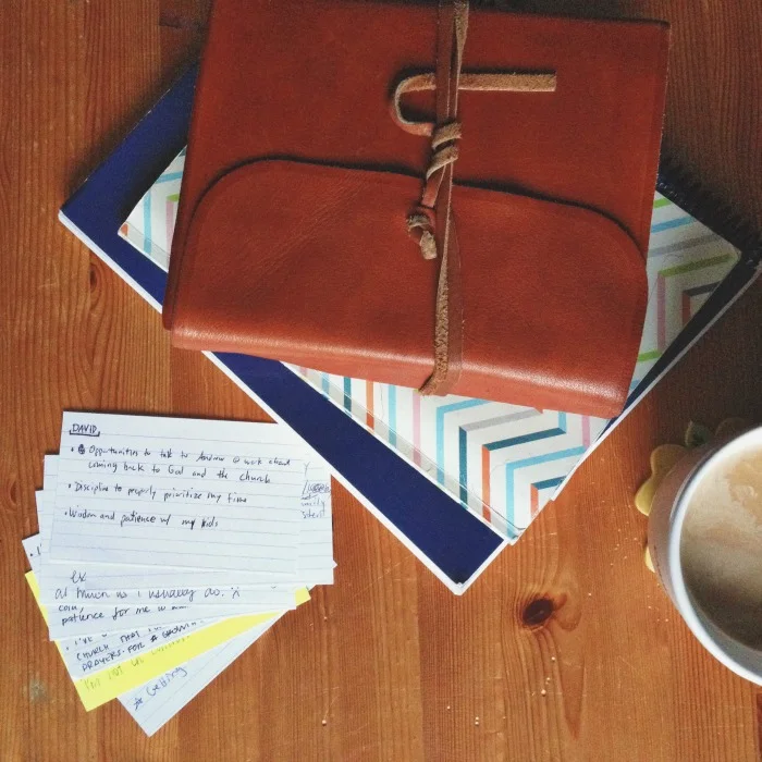 Simple tools for remembering to pray