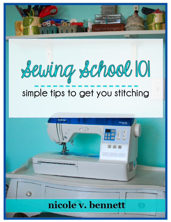 Sewing School 101: Simple Tips to Get You Stitching — Gidget Goes Home