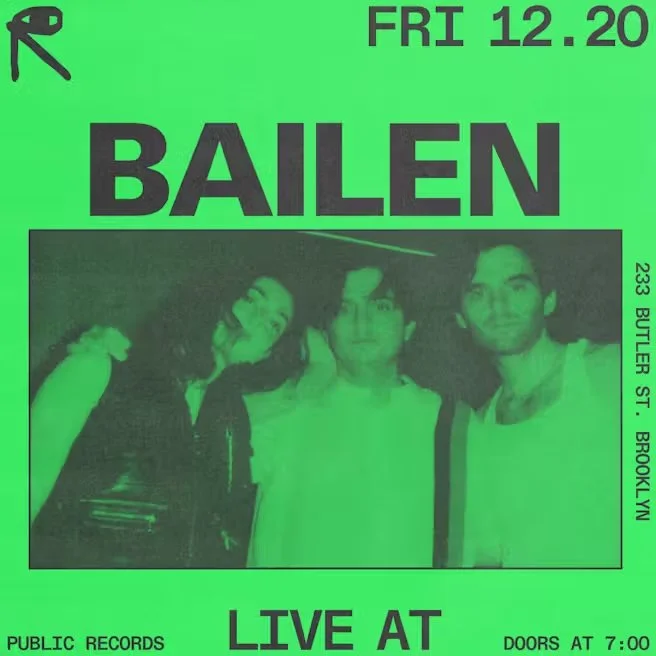 Bailen x dery and Son of Cloud (opening slot)