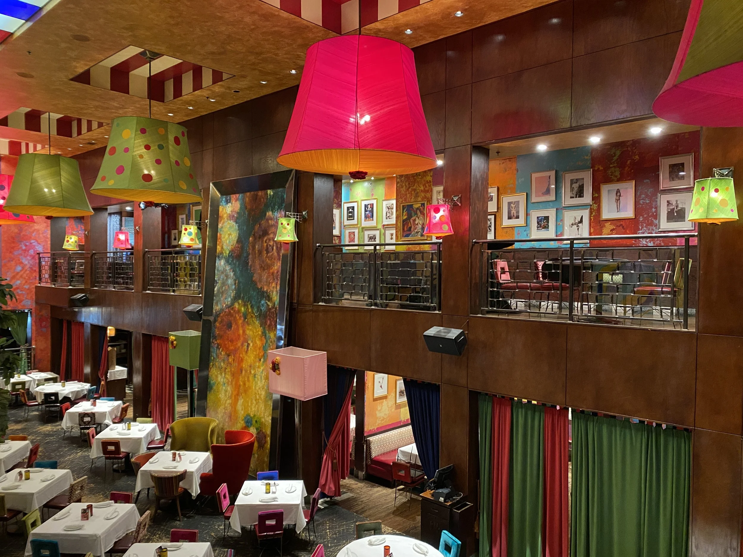 Carnivale Restaurant Wine Seating Renovation