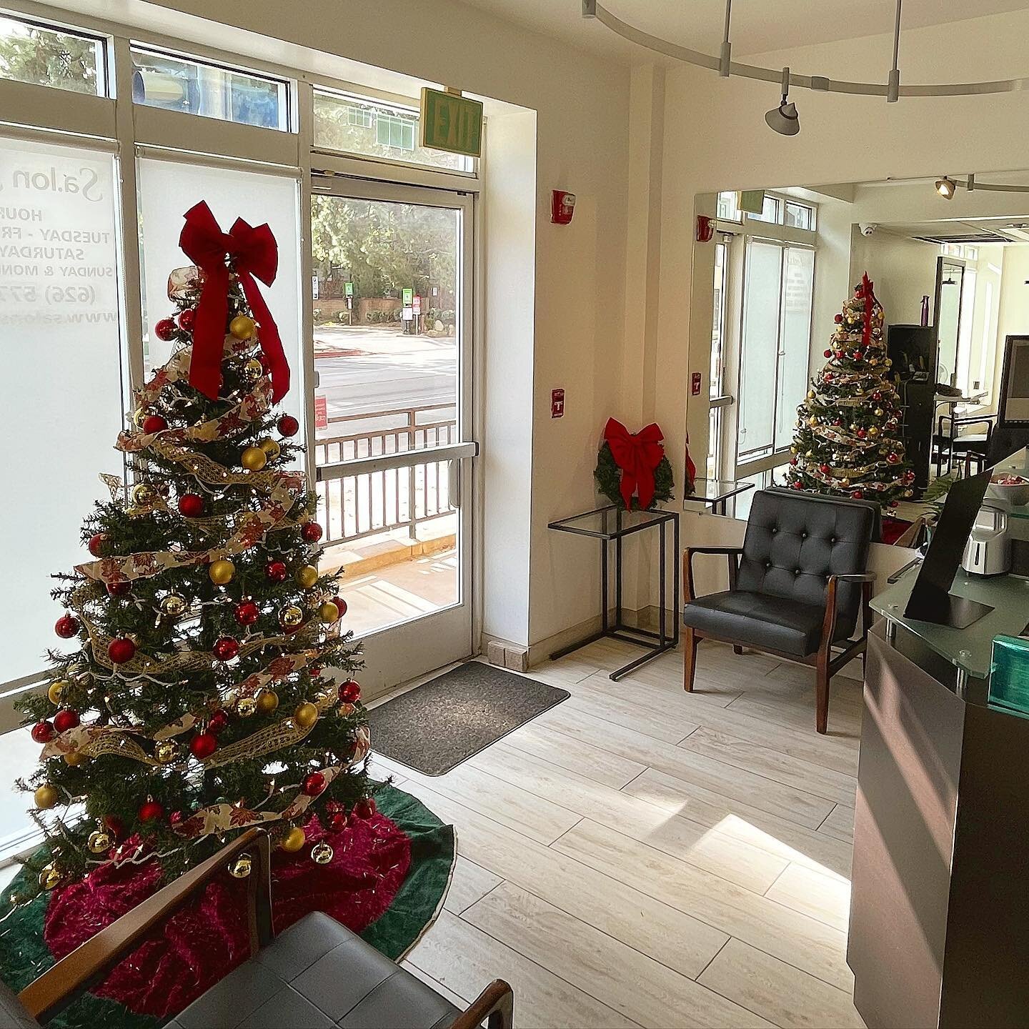 Come on in and visit us while we take on the Christmas Cheer🎄

BOOK YOUR APPOINTMENT NOW📞
626-577-8855

#Hairstyles #Haircut #Color #Tint #Toner #Blowdry #Blowout #Balayage #Makeup