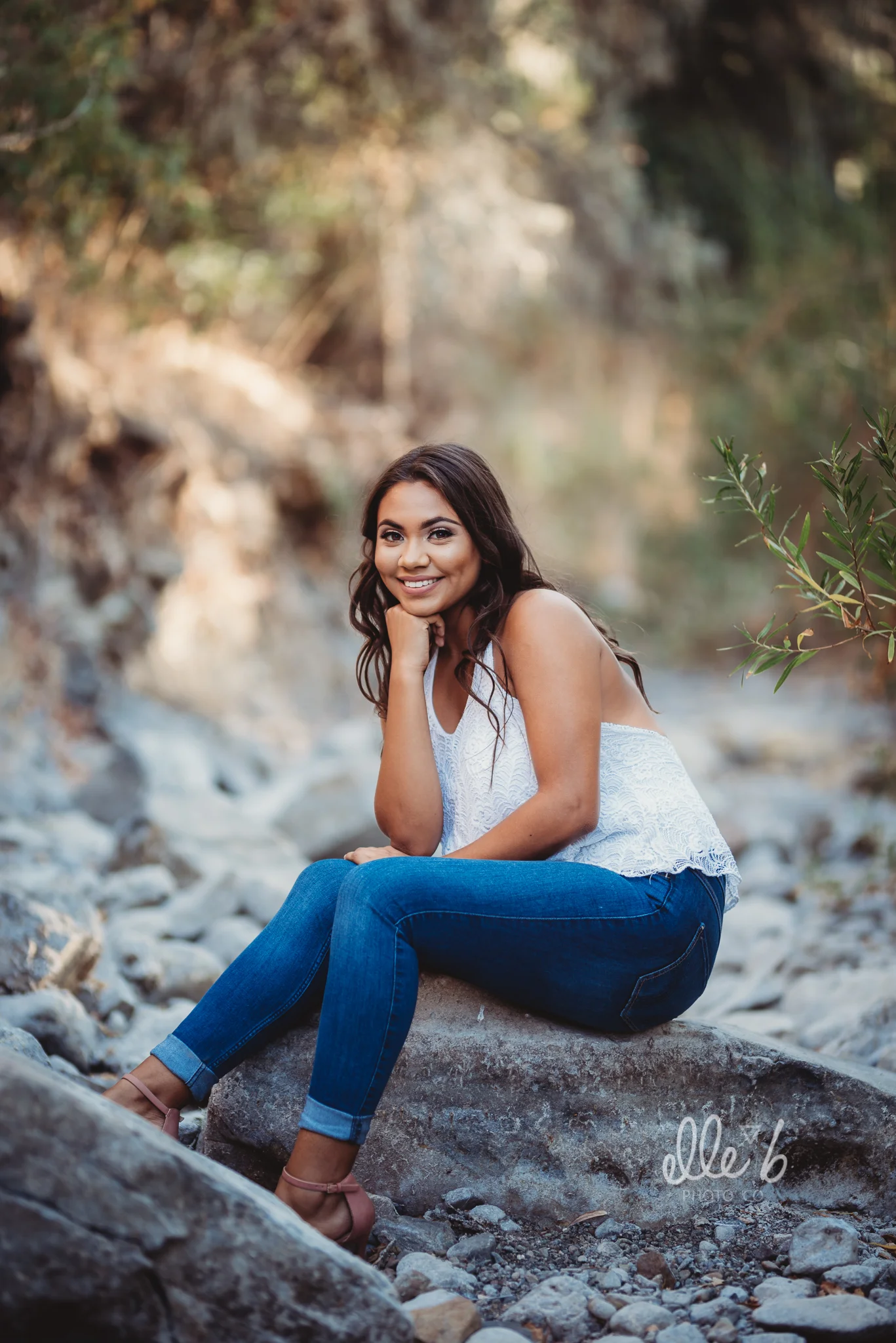 Daniella's Senior Session - Three Bridges Oak Preserve Trail