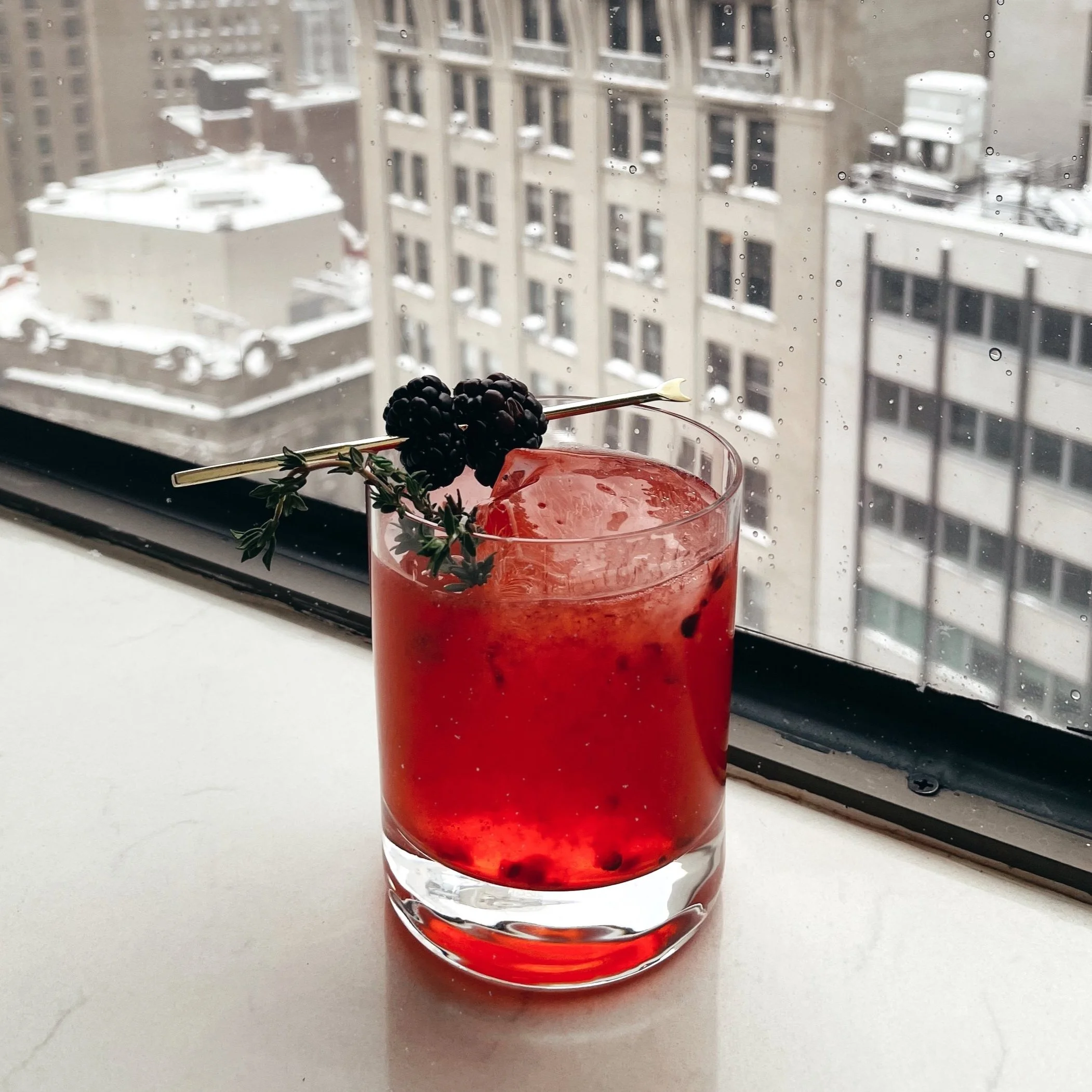 Blackberry Thyme Margarita