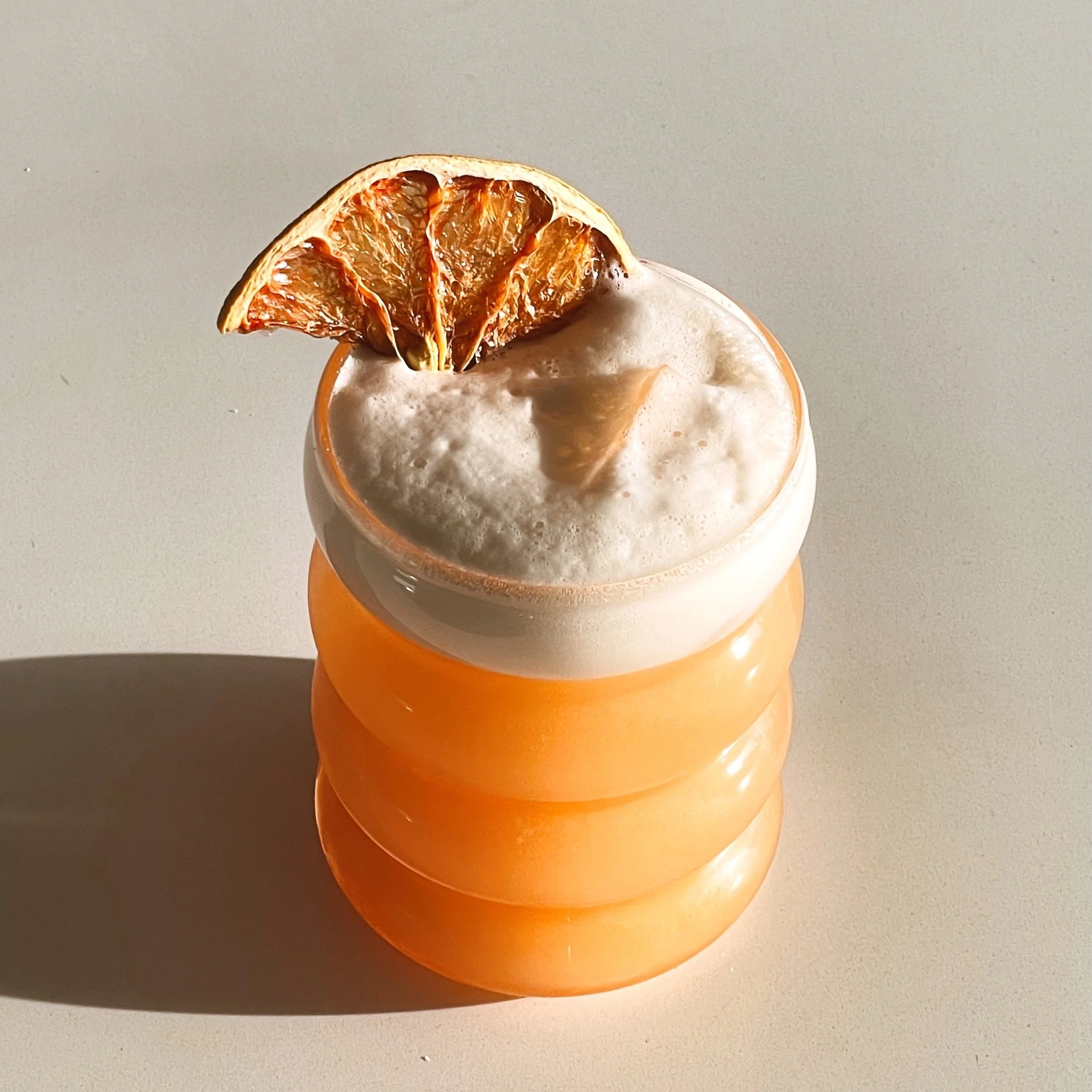 Grapefruit Bourbon Sour