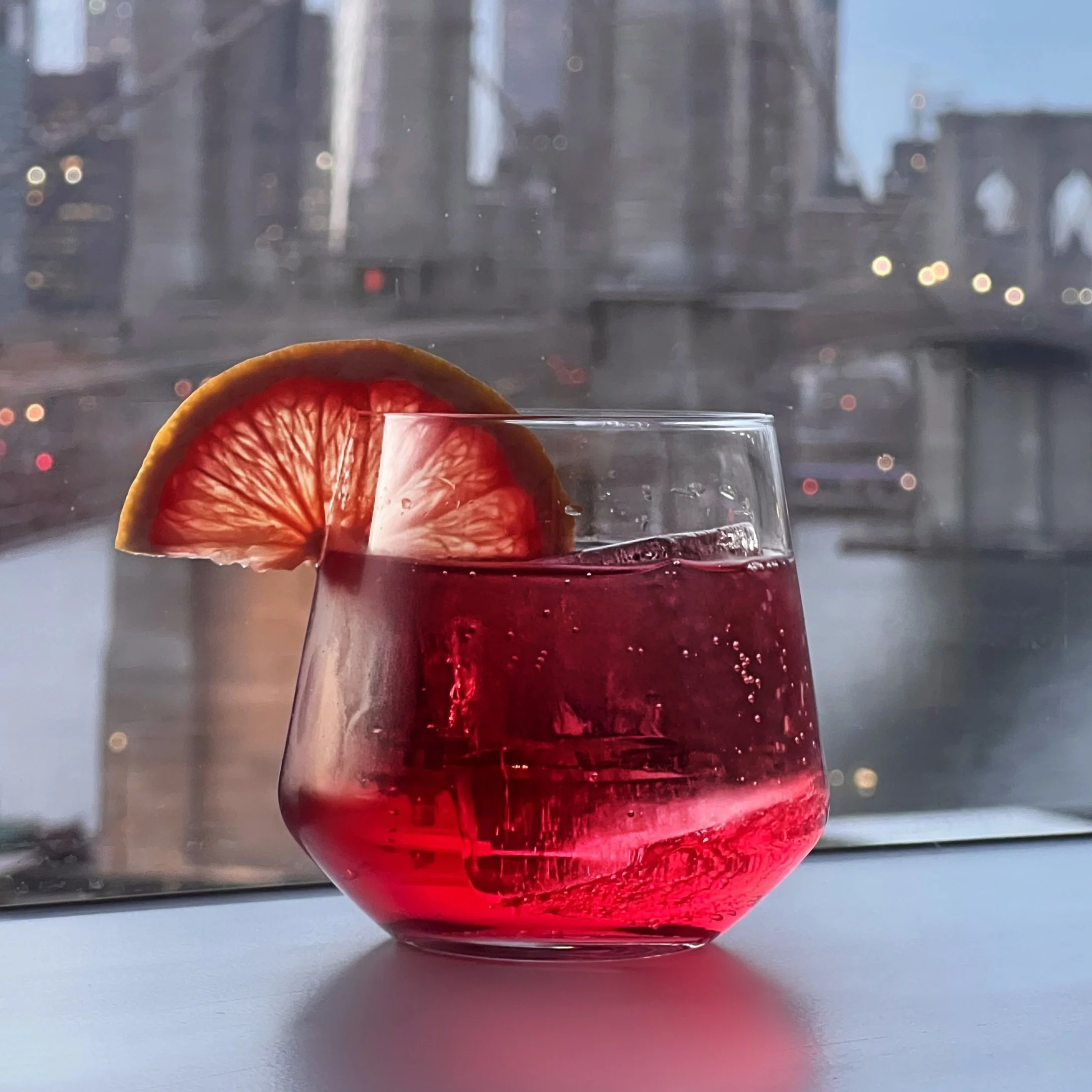 Grapefruit Amaro Spritz