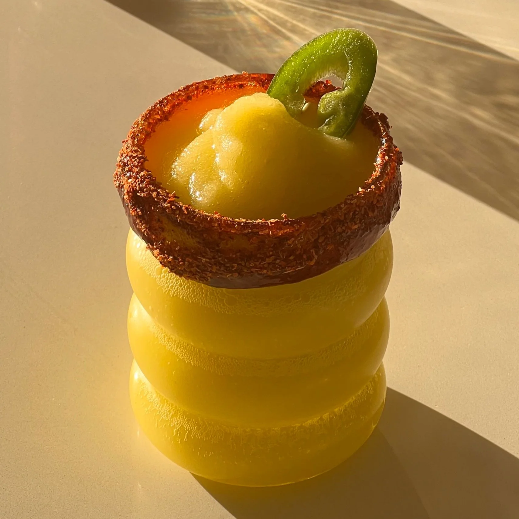 Frozen Spicy Mango Margarita