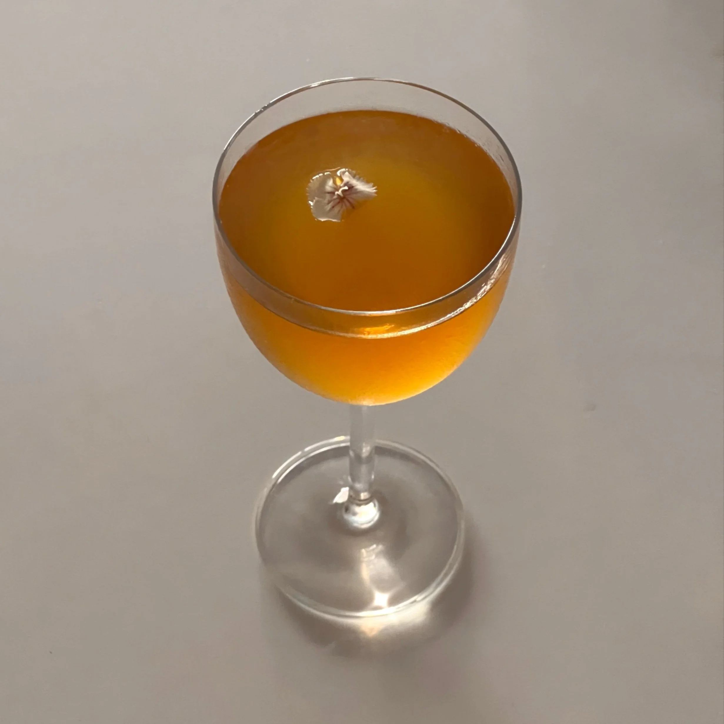 Chamomile Apricot Manhattan