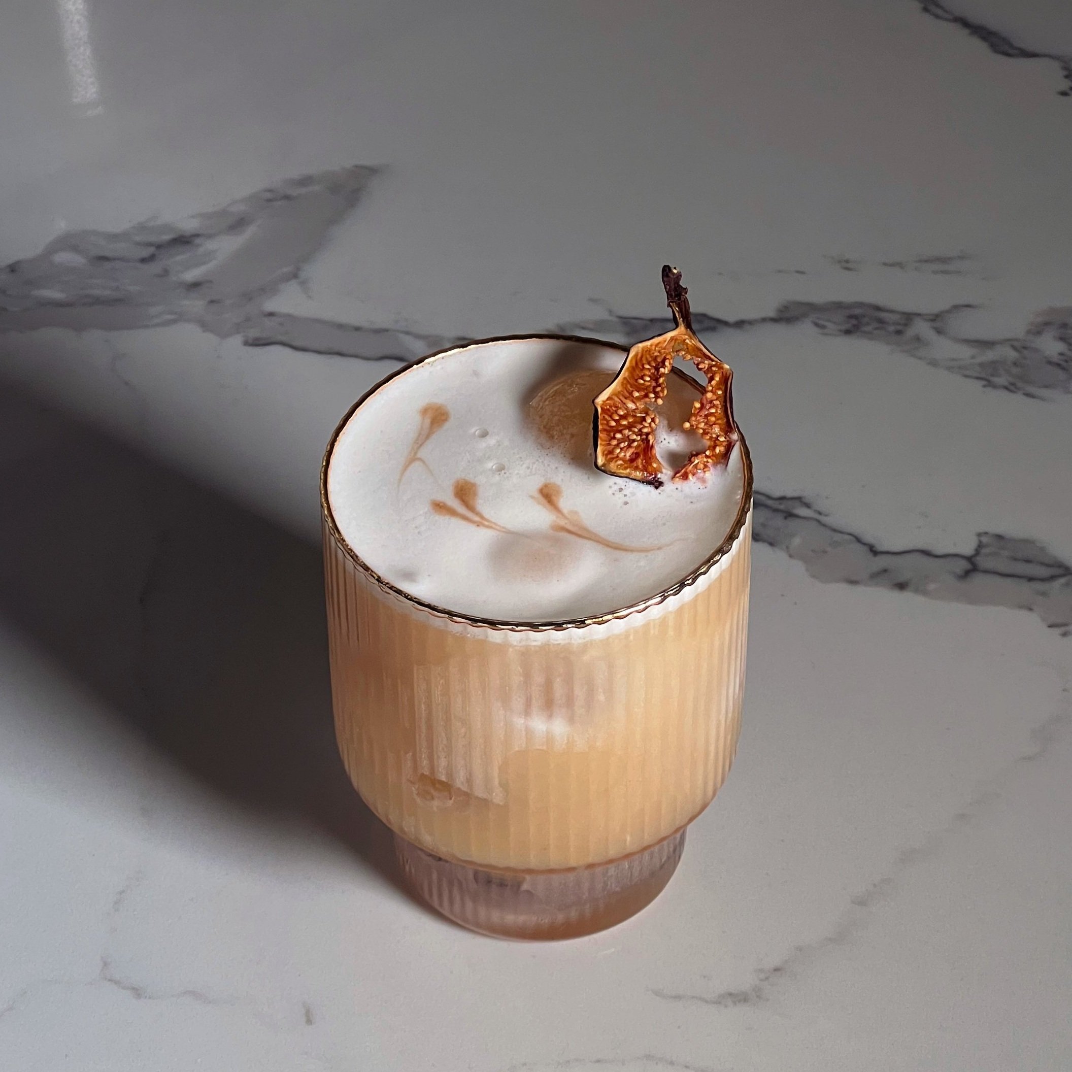 Fig Honey Whiskey Sour