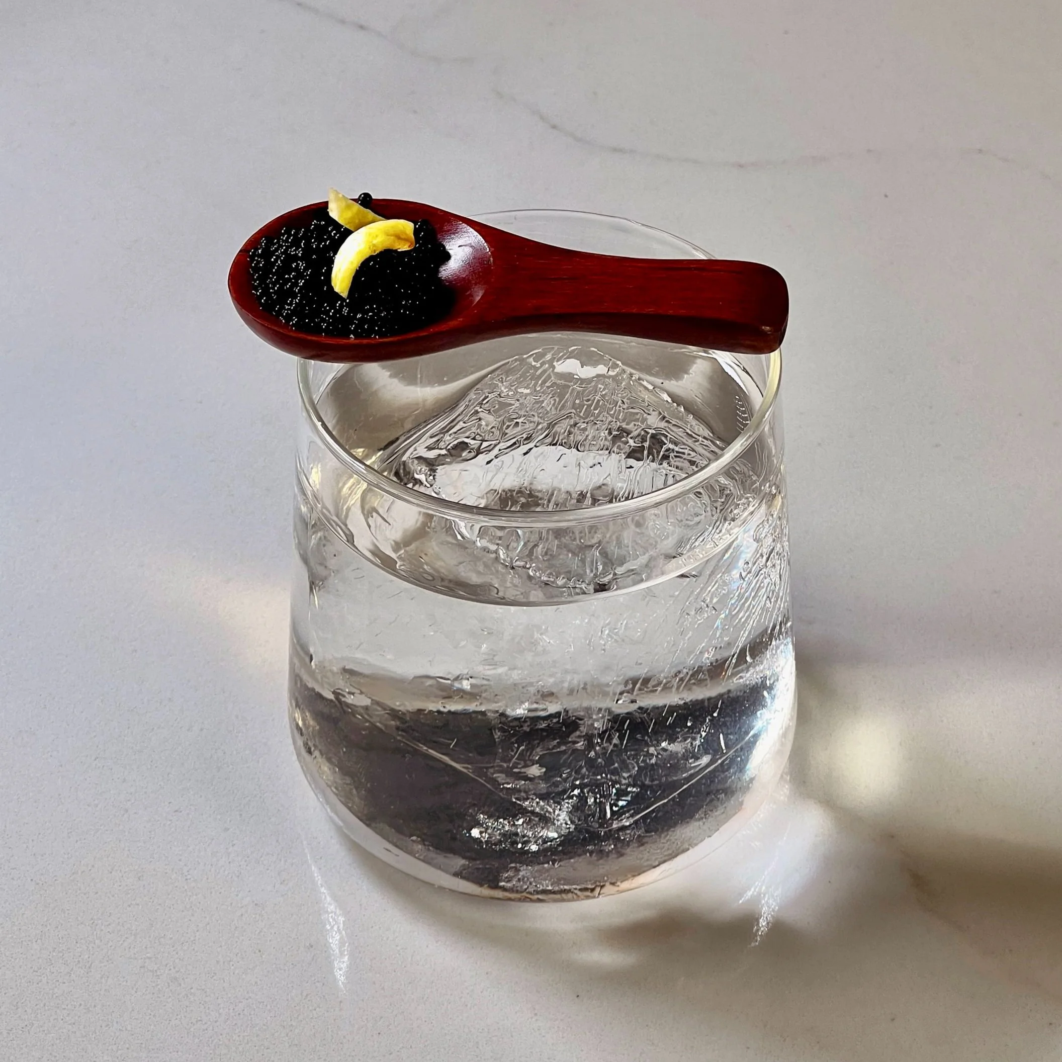 Caviar Bump Martini