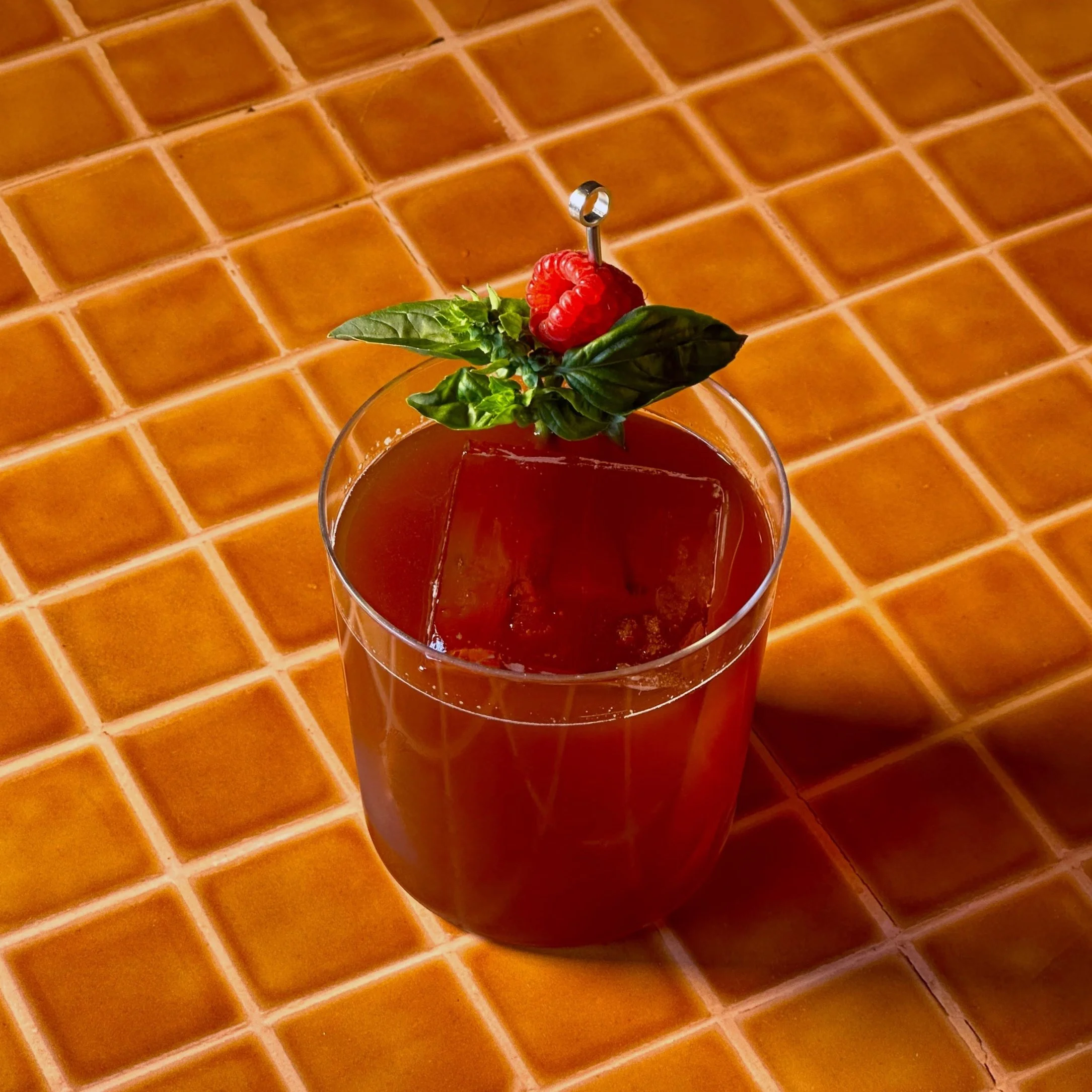 Raspberry Averna Smash