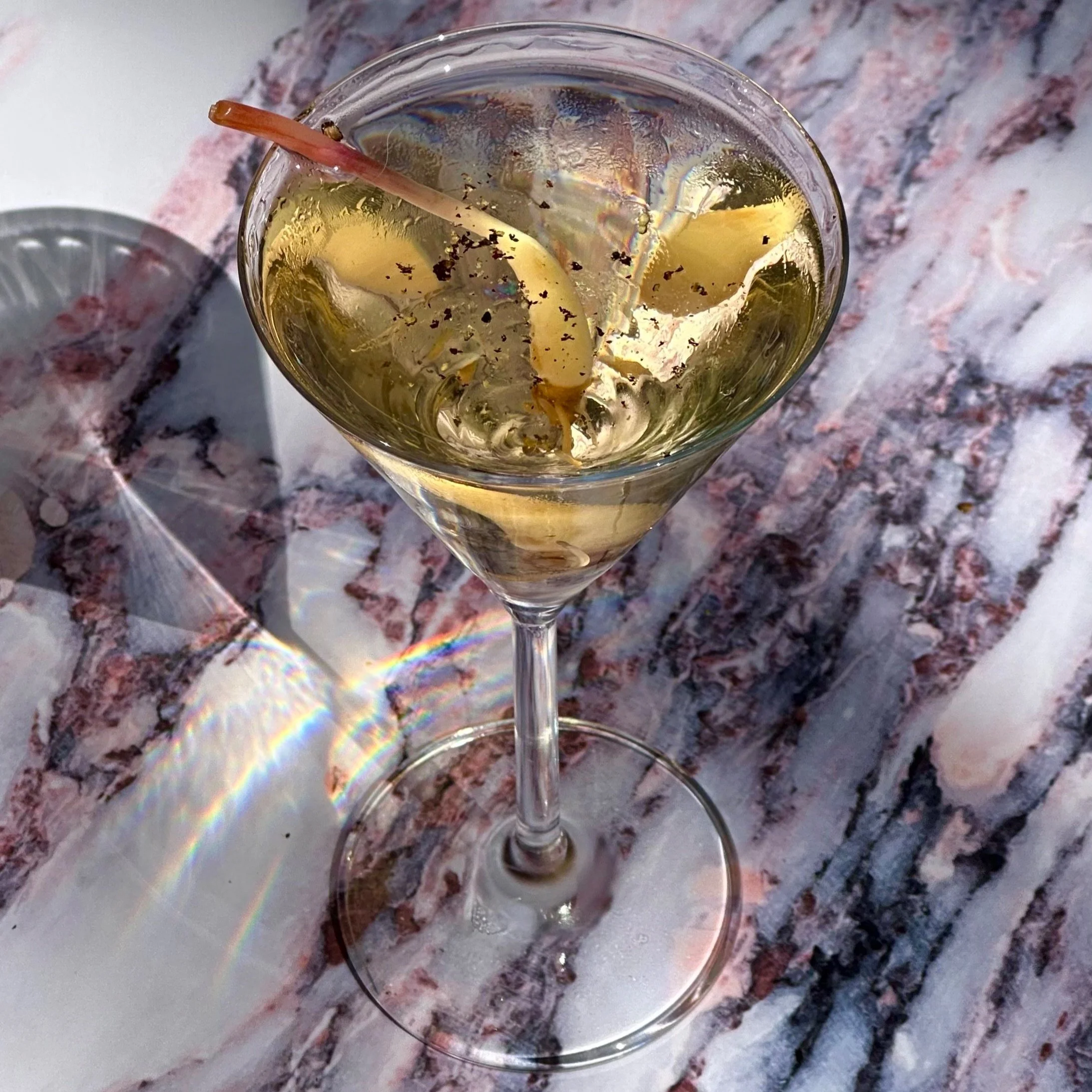 Pickled Ramp Martini