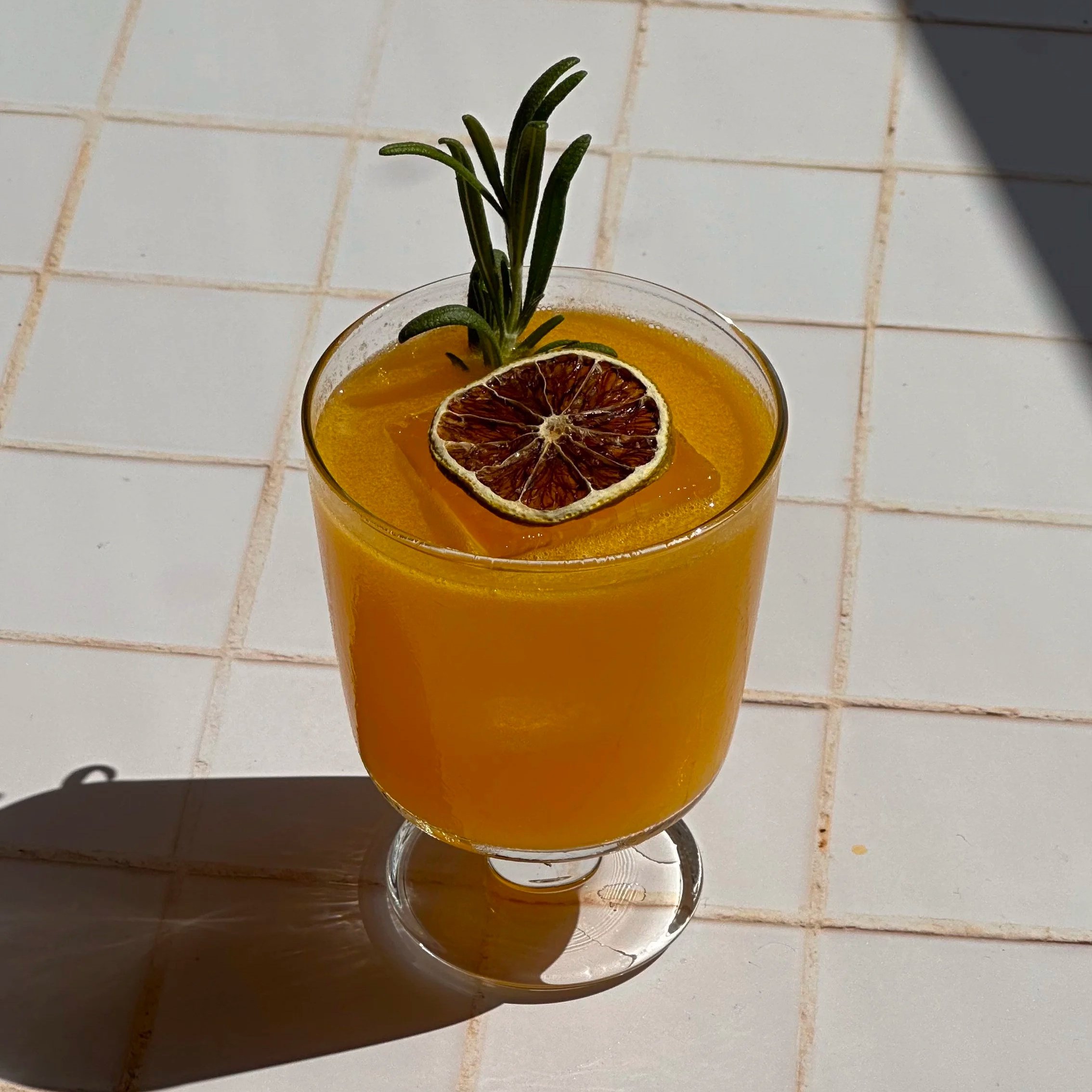 Spiced Stone Fruit Sour