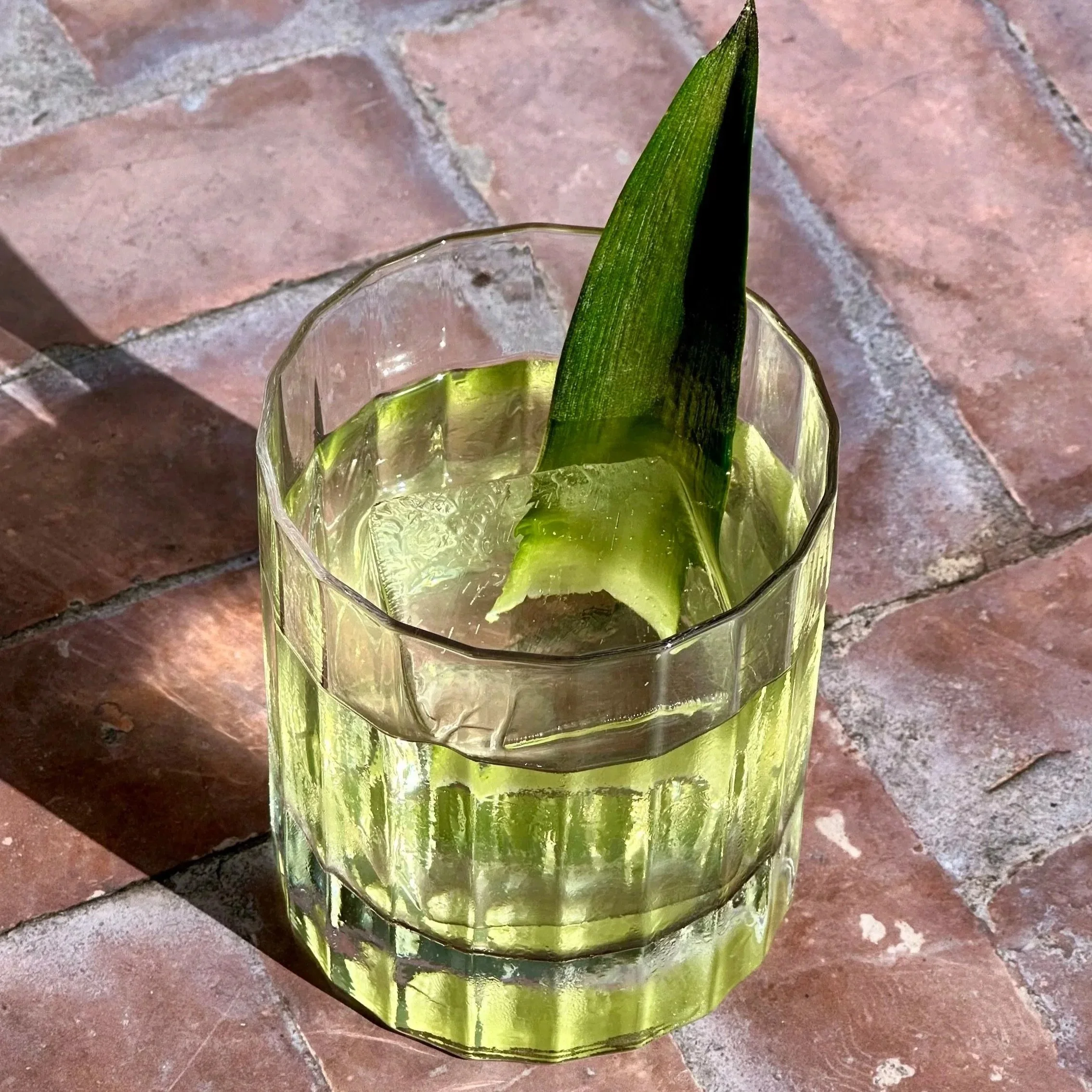 Clarified Coconut Brandy Punch