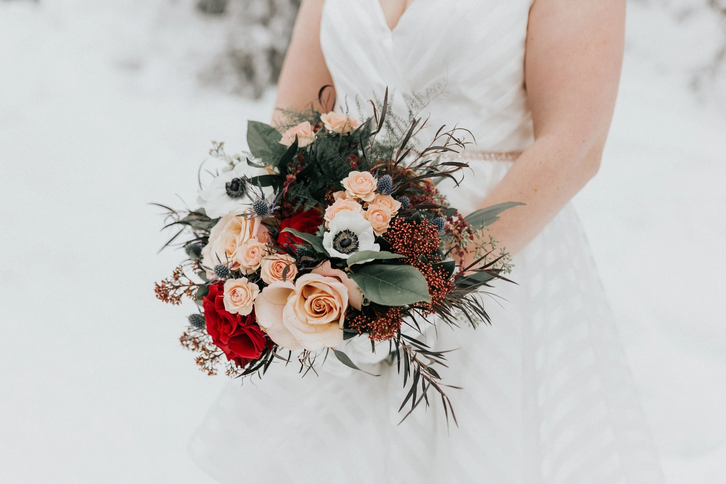 Winter Wonderland Bridal Bouquet