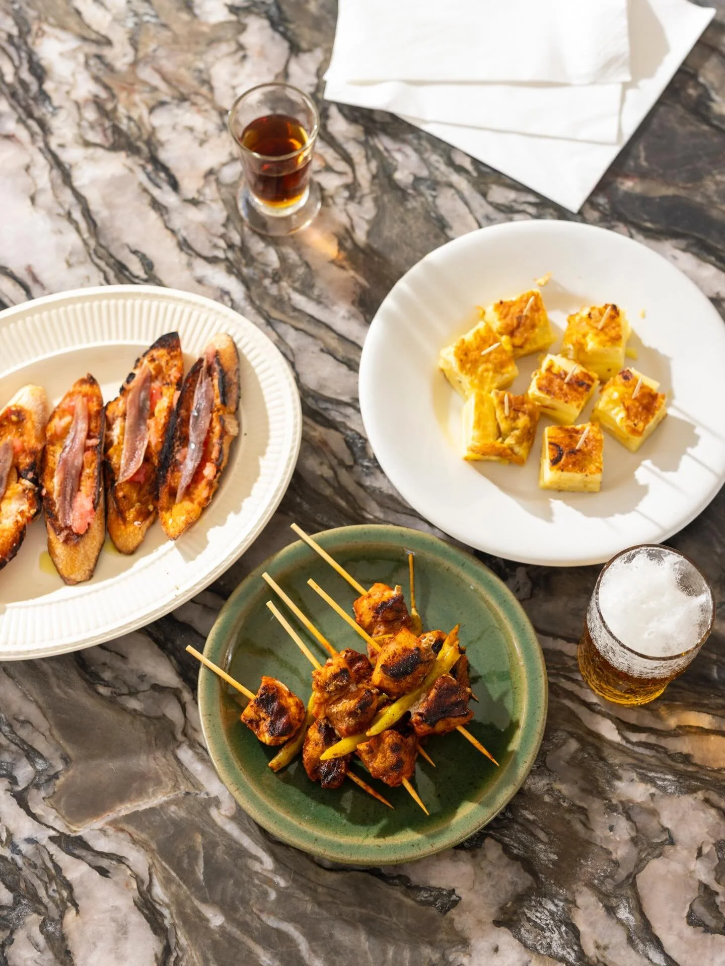 Tapas is about eating, drinking and talking.

Up now on raymcvinnie.com is part one in my series on traditional Spanish tapas for you to make at home. 

Link in bio to subscribe.