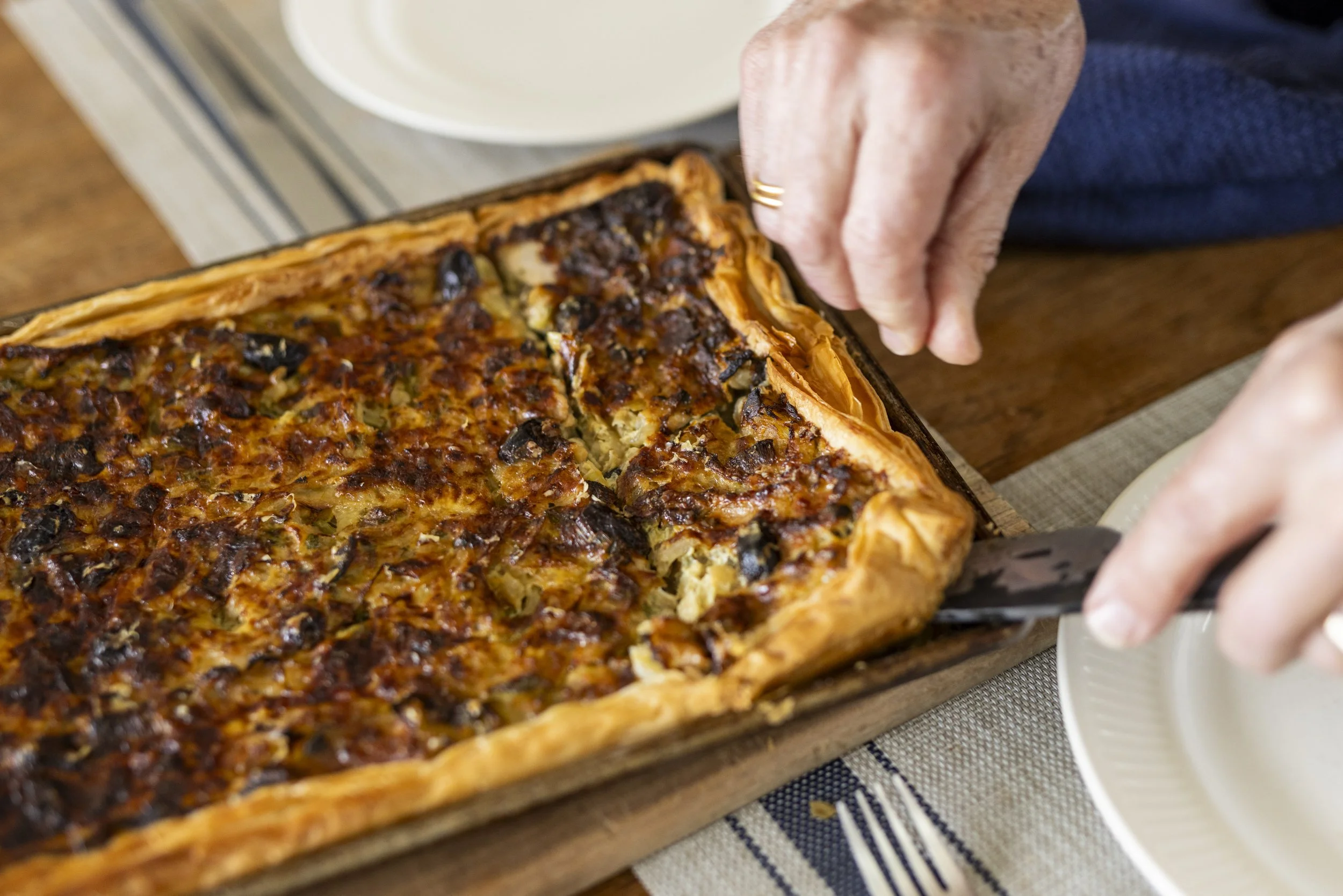 Leek and Onion Tart