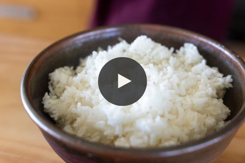 How to Cook Rice - Absorption Method