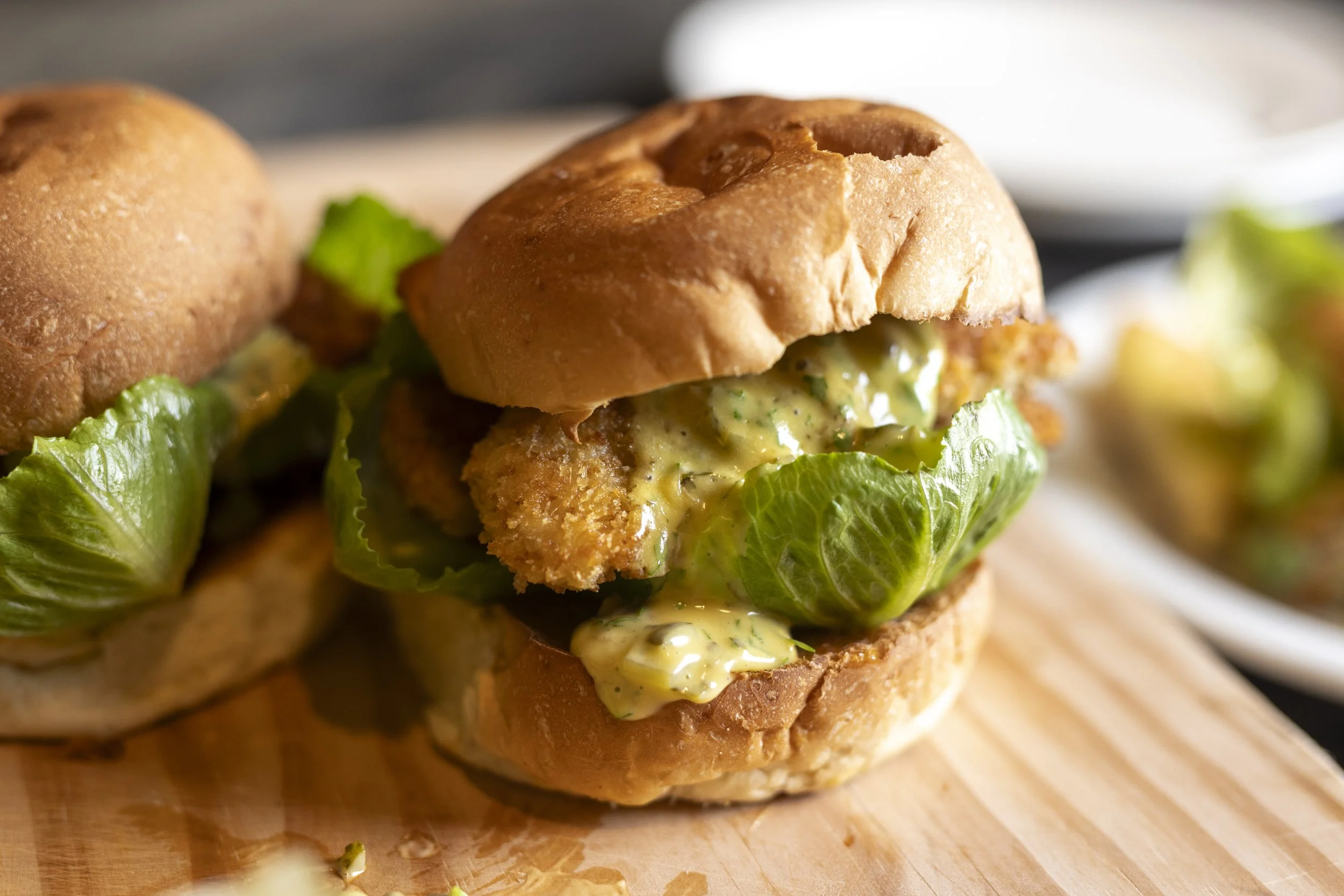 Chicken Tender Brioche Burgers