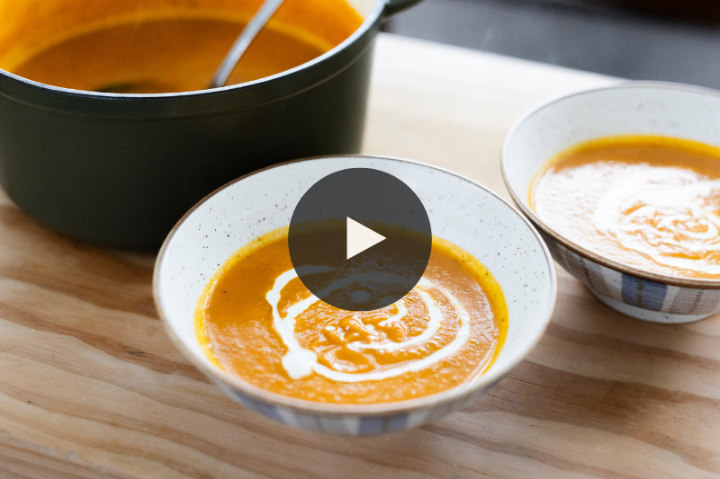 Indian-spiced Pumpkin Soup