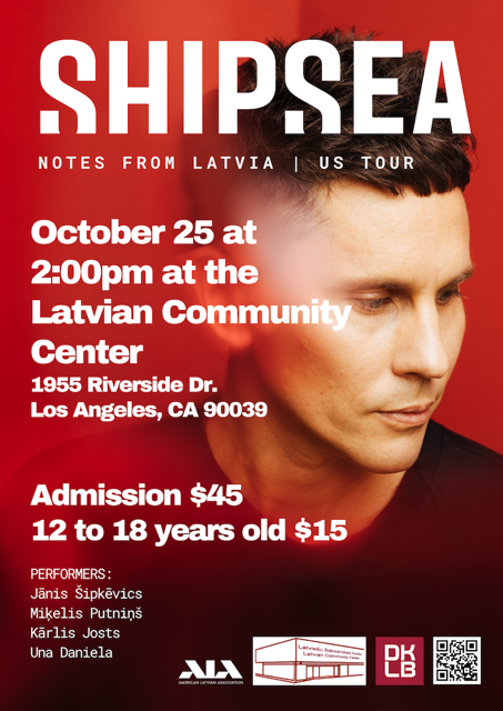 Latvian group Shipsea's concert at the Latvian Community Center