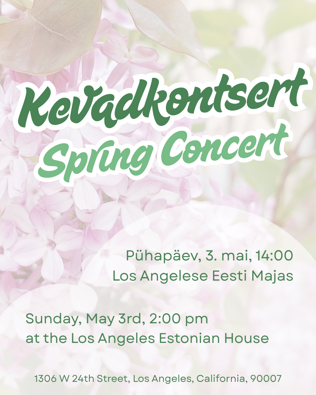 Kevadkontsert | Spring Concert