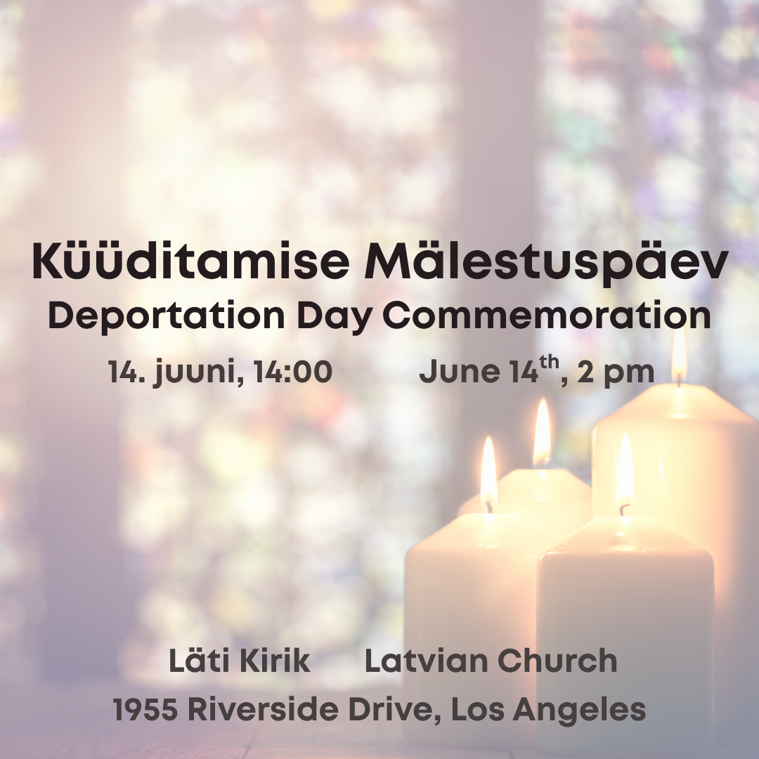 Küüditamise Mälestuspäev | Deportation Day Commemoration