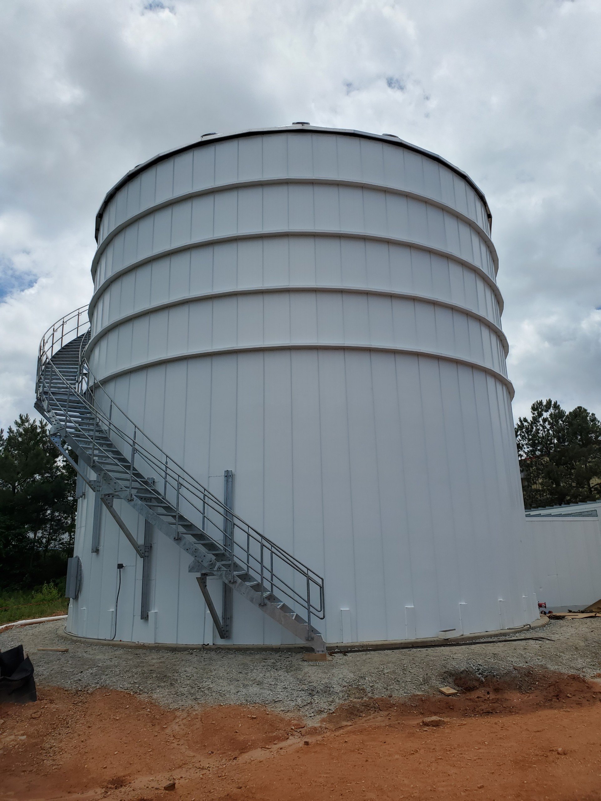 Fire Protection Tank with Insulation and Heater