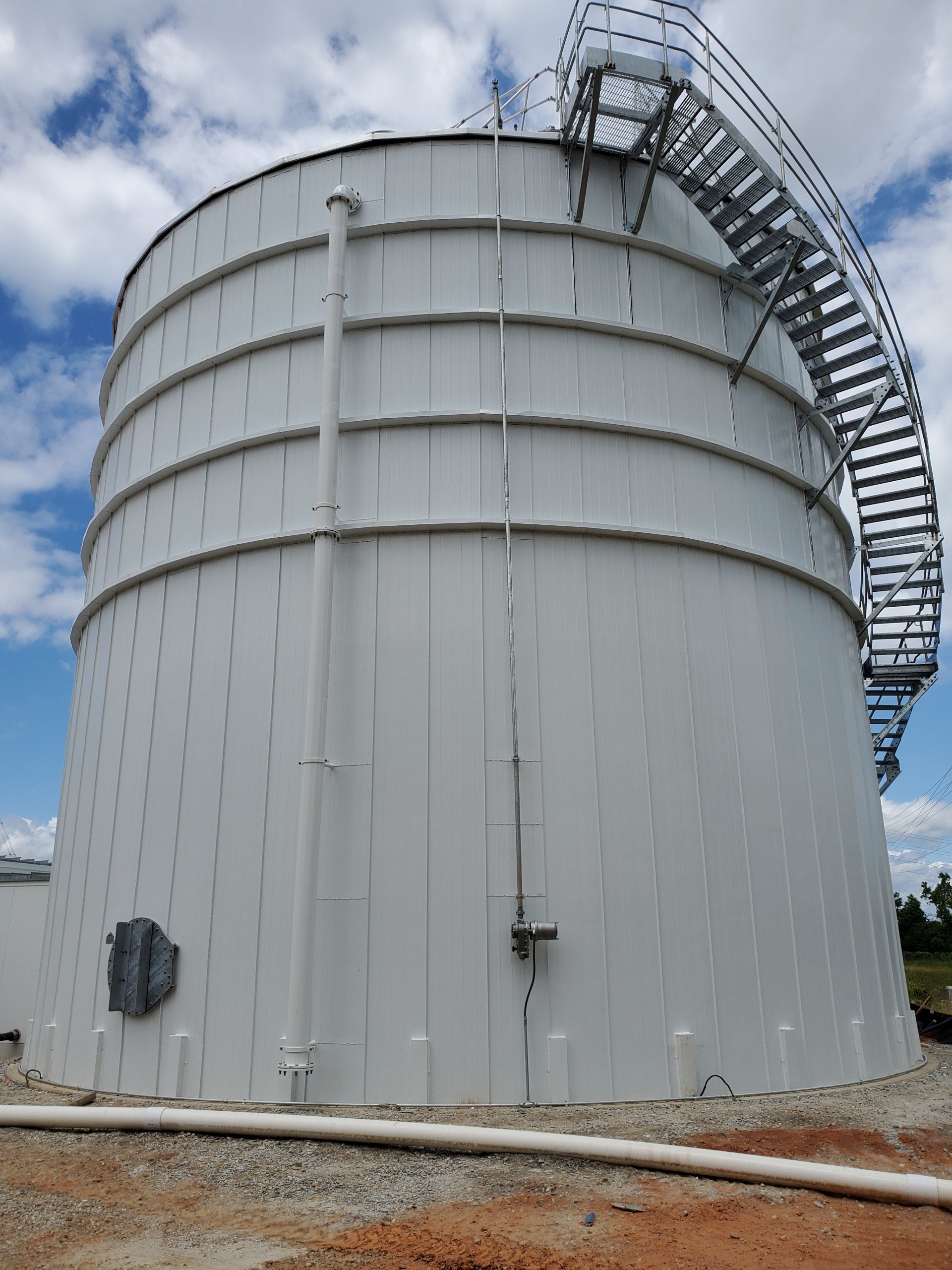 Fire Protection Tank with Insulation
