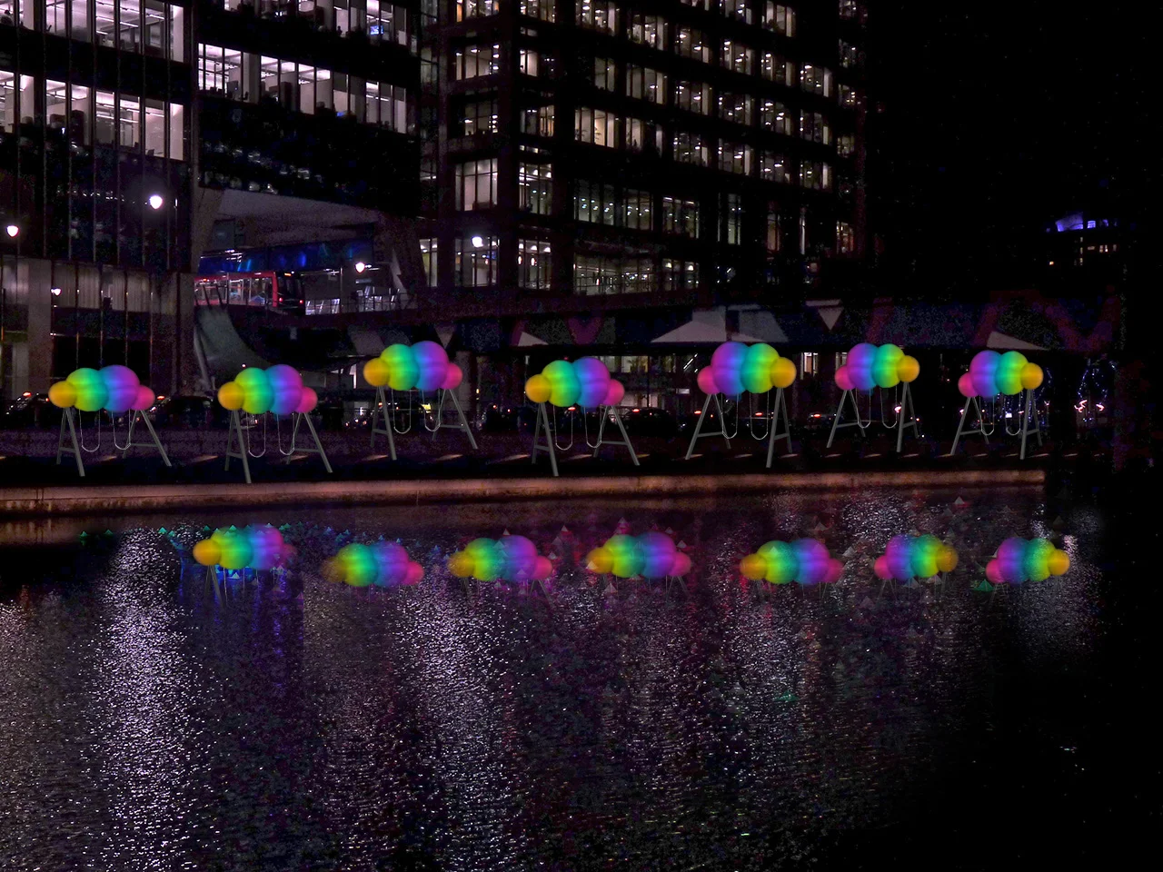 Cumulus Connection at Canal Convergence