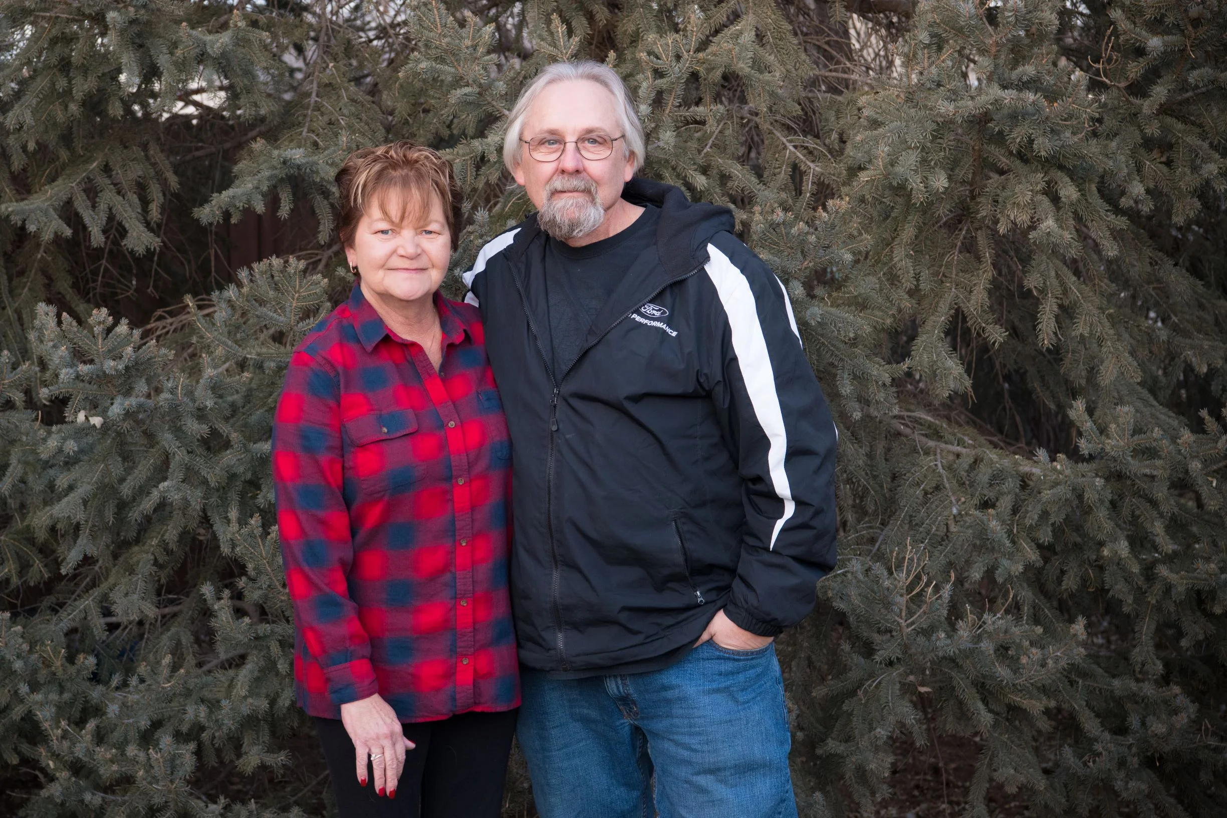 Pat and Christina Shannon, Christmas 2018