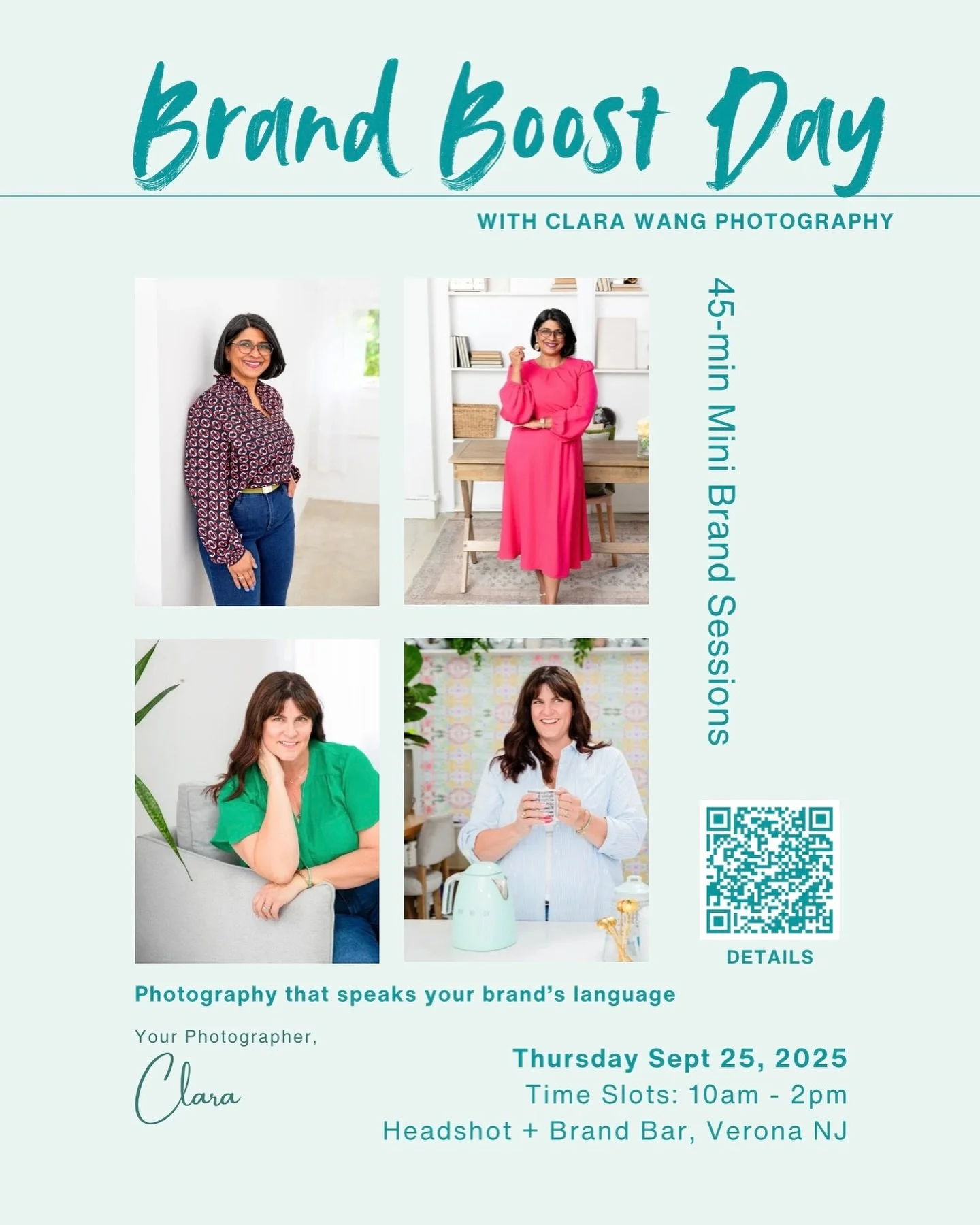 One day. Endless impact.
Your brand deserves photos that do more than look good&mdash;they should work for your business. 

That&rsquo;s exactly what Brand Boost Day is about: creating storytelling images that help you connect with your audience, sho