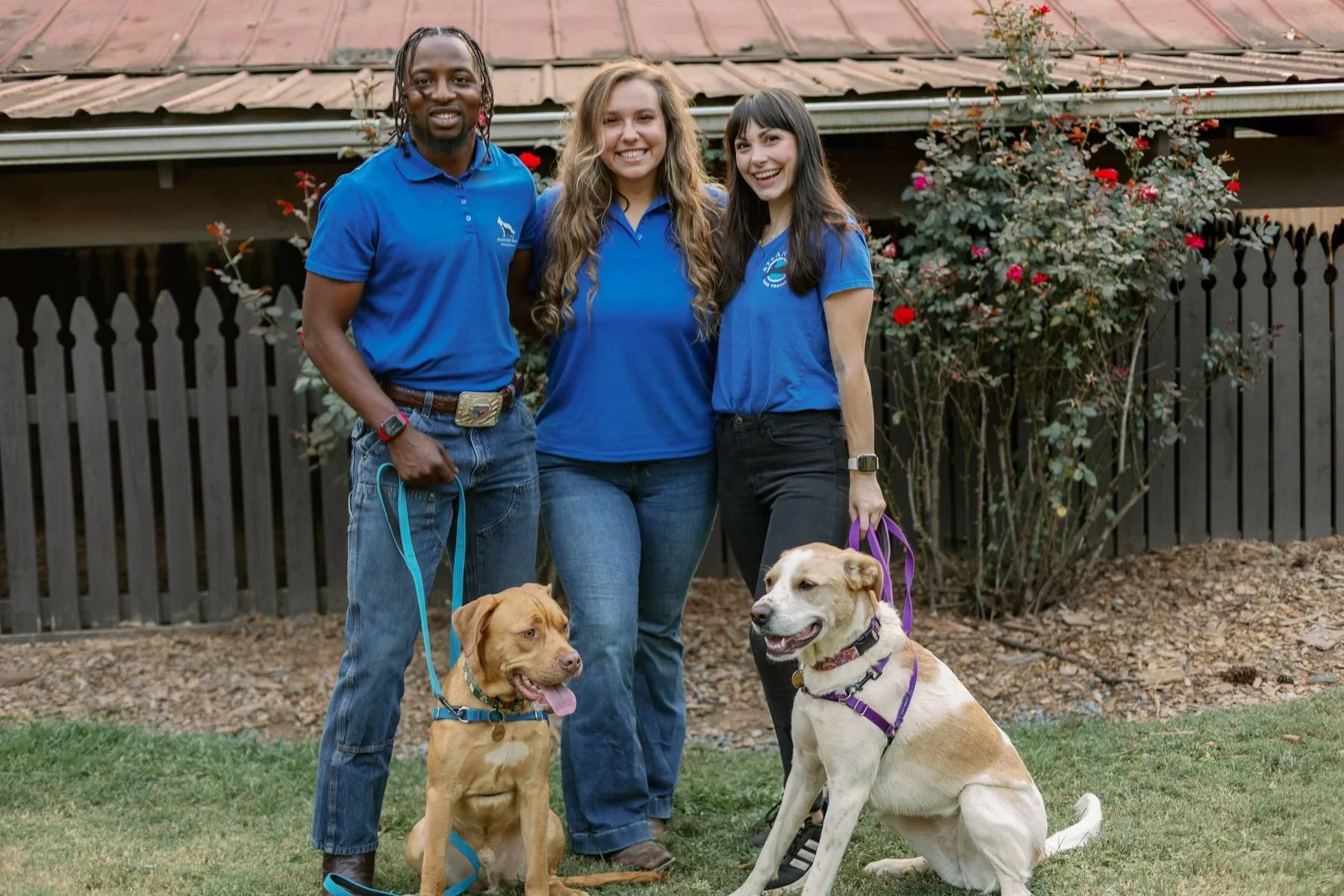 Professional dog training team at Atlanta Dog Trainer