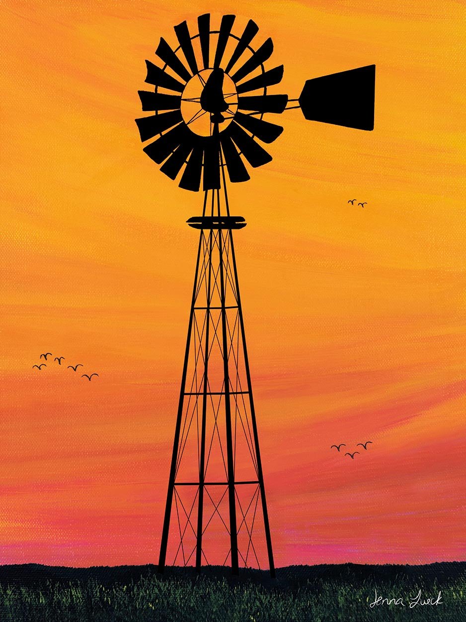 UntilTomorrow-Windmill-Silhoette-Painting-Jenna-Lueck.jpg