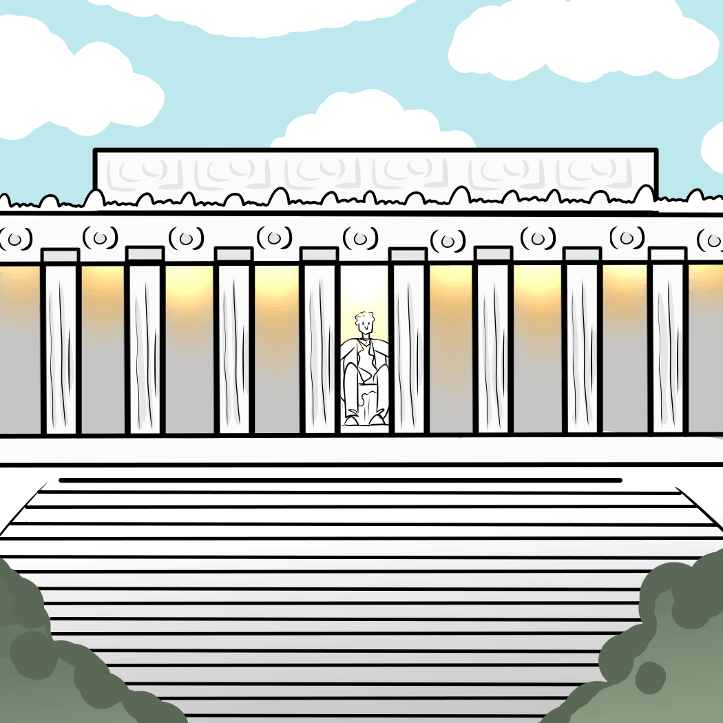 Lincoln Memorial_Pig.gif