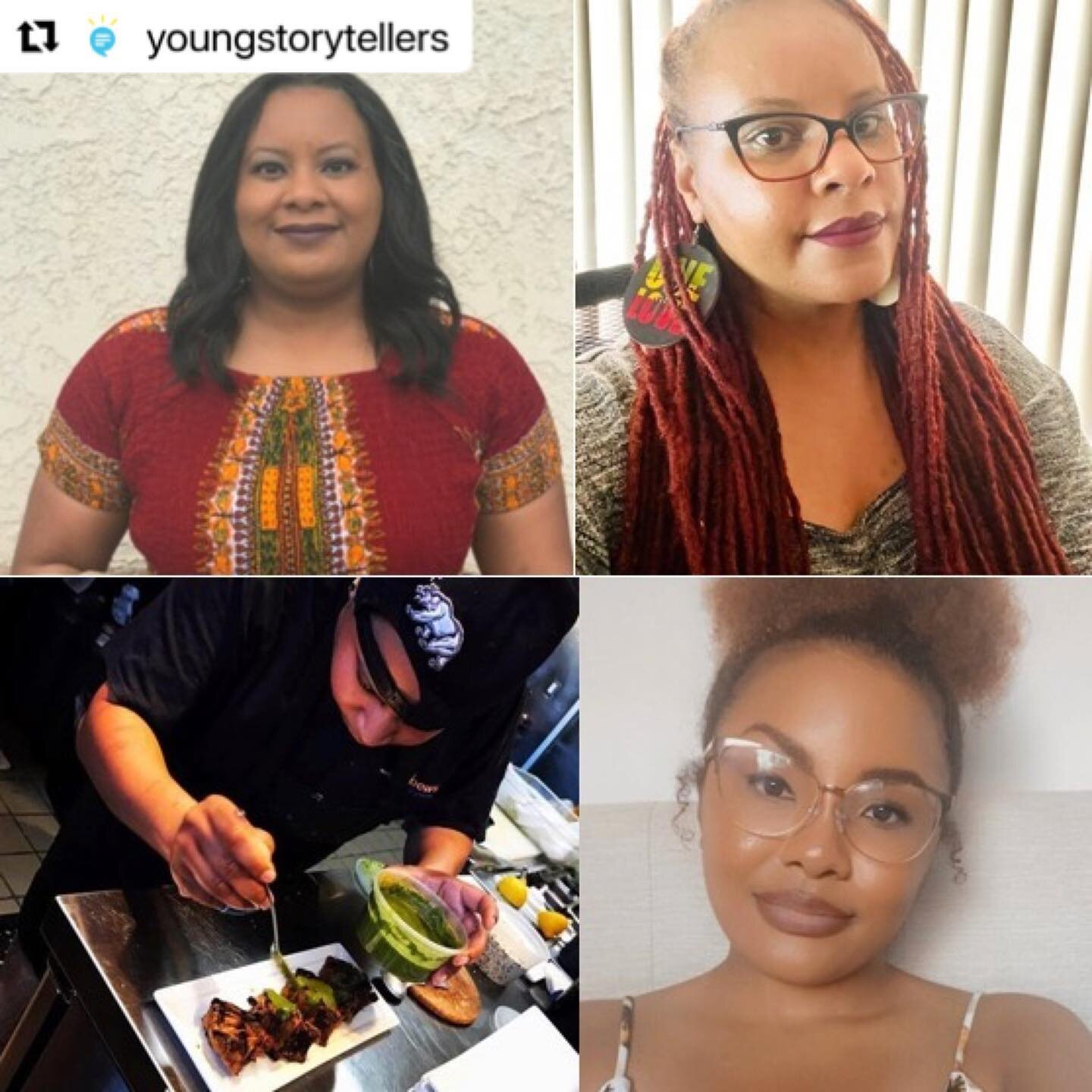 #Repost @youngstorytellers with @make_repost
・・・
As part of our Storyteller Spotlight Series for Black History Month, today we'd like to highlight @urbandecadencecatering! Urban Decadence, a Black women-owned family catering business, provided cateri
