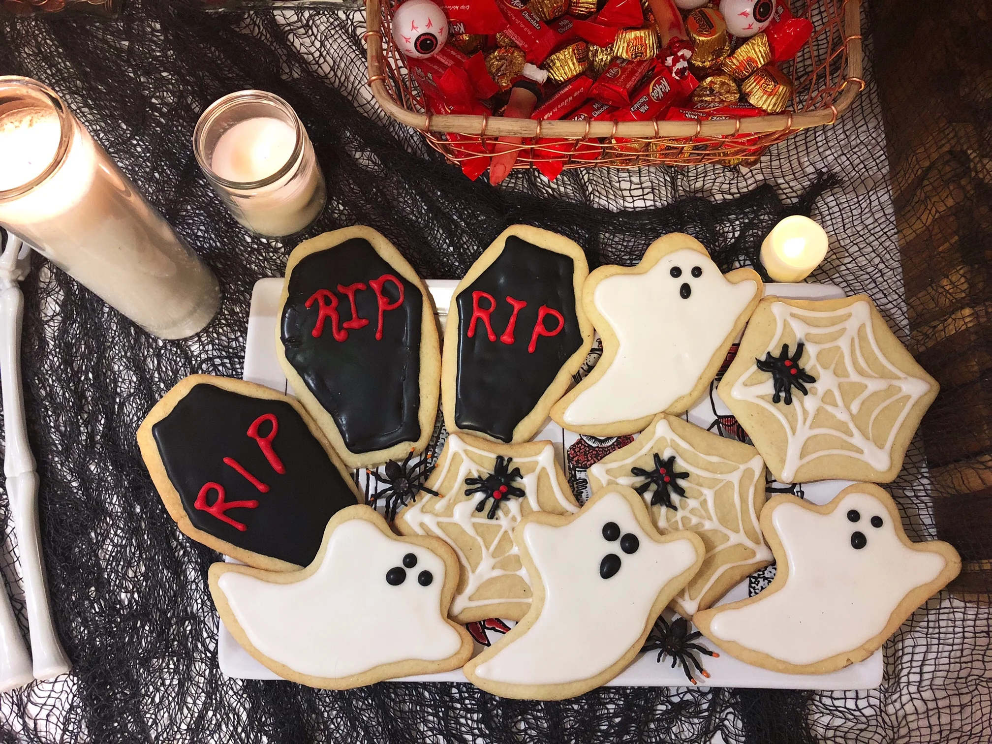 Spooky Sugar Cookies