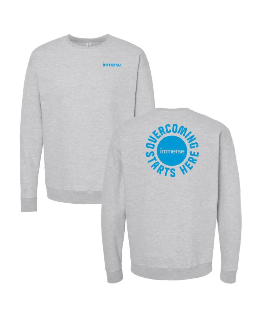 Overcoming Starts Here Sweatshirt - $29