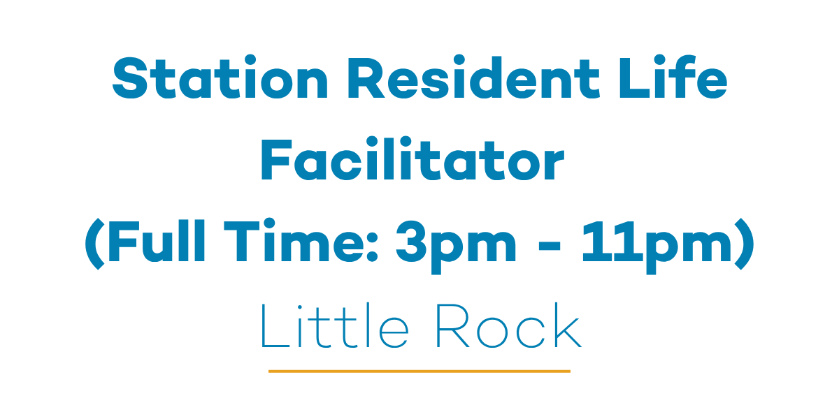 Station Resident Life Facilitator (Shift: 3pm-11pm)