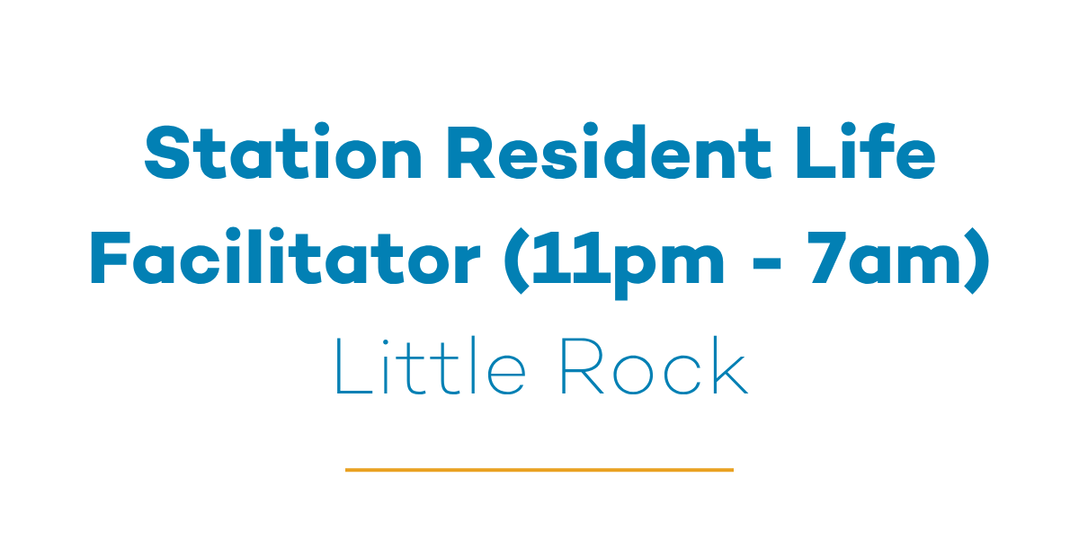Station Resident Life Facilitator (11 p.m. - 7 a.m.)