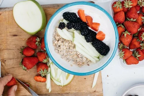 Creamy Berry Overnight Oats