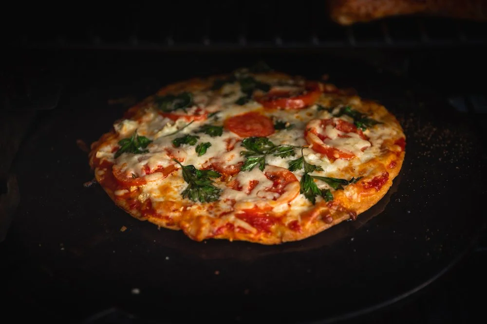 Smoky cauliflower pizza base — Sarah Glover