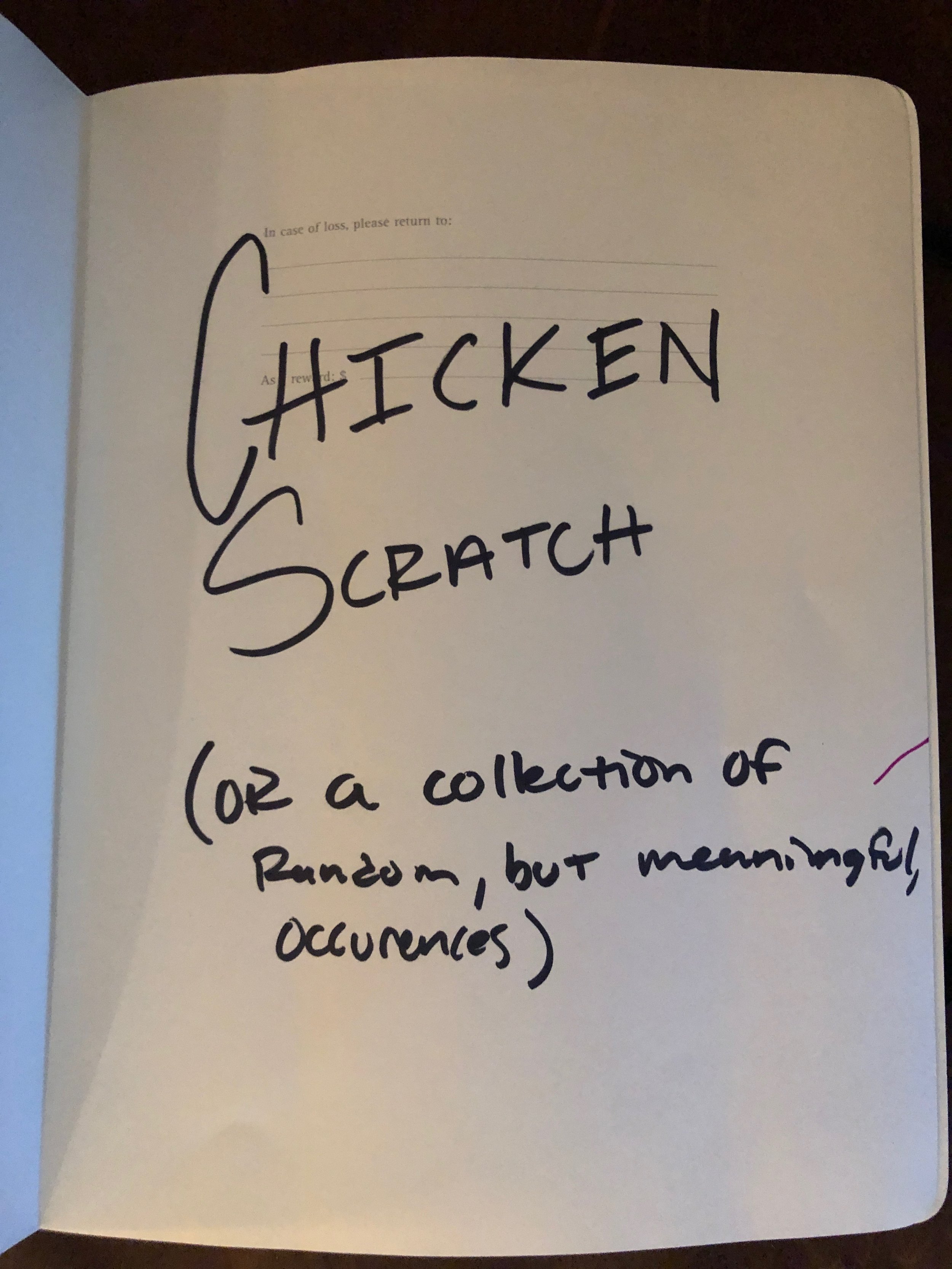 Chicken Scratch Vol. 1...